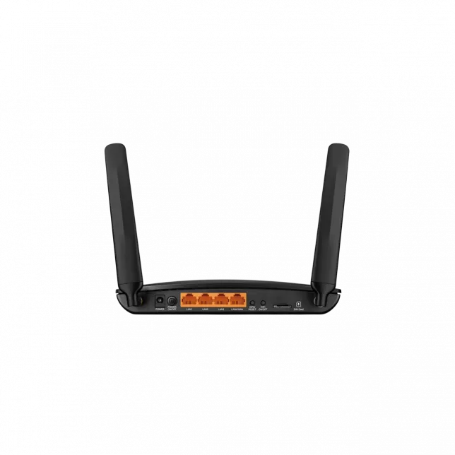 Маршрутизатор TP-LINK TL-MR150 N300, 4G/LTE, 3xFE LAN, 1xFE WAN