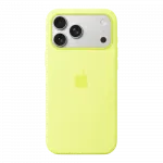 Чохол Apple Silicone Case with Magsafe для iPhone 17 Pro Max (Neon Yellow)