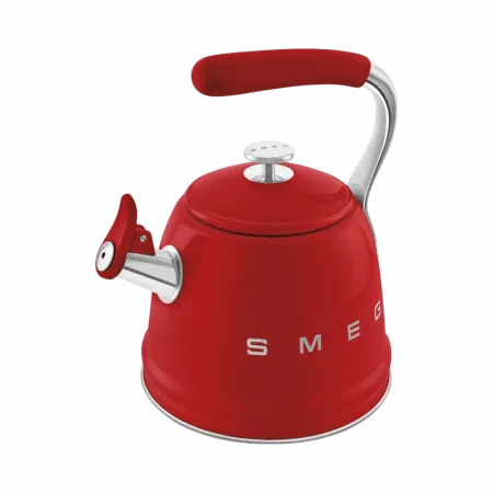 Чайник зі свистком Smeg (Red)