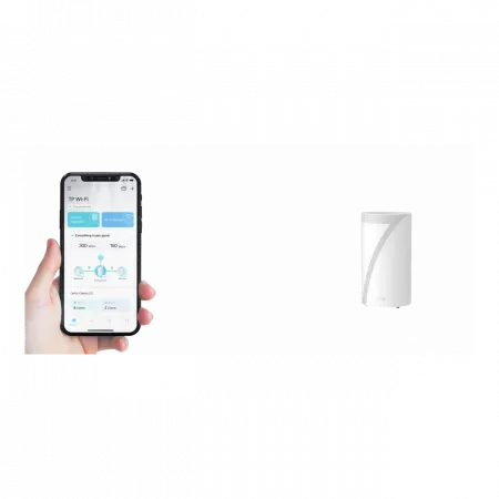 Система WiFi-Mesh TP-LINK Deco BE85 BE22000, 2x2.5GE LAN, 1x10GE WAN, 1xSFP+, 1xUSB 3.0, 2мод