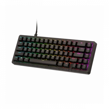Клавіатура механічна HyperX Alloy Origins 2 65key, Red, USB-A, Hot-Swap, EN/UA, RGB, чорний