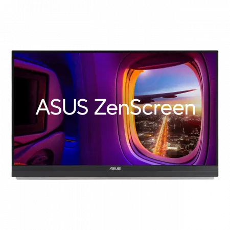 Монітор портативний Asus 27" ZenScreen MB27ACF HDMI, USB-C, MM, IPS, 2560x1440, 100Hz, sRGB 99%, AdaptiveSync, Pivot, C-Clamp Arm