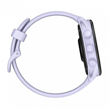 Смарт-годинник Garmin Forerunner 70 Cool Lavender з бузковим силіконовим ремінцем
