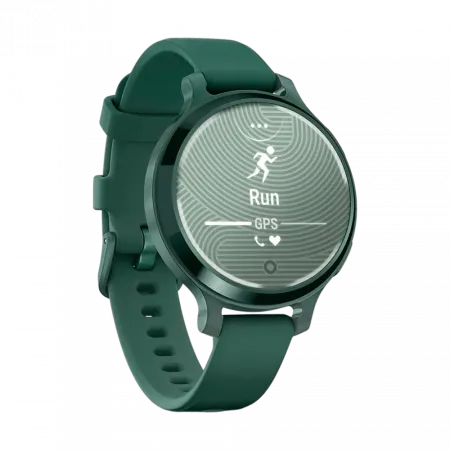 Смарт-годинник Garmin Lily 2 Active Jasper Green з Jasper Green зеленим силіконовим ремінцем