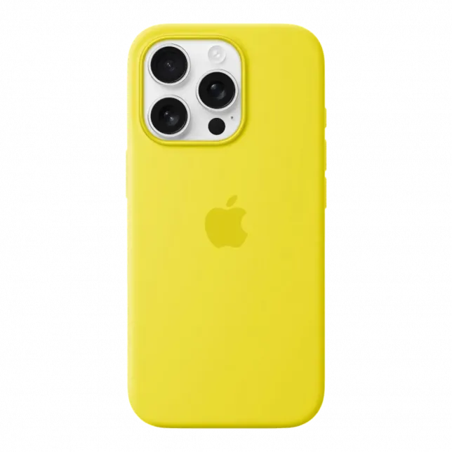 Чохол Apple Silicone Case with Magsafe для iPhone 16 Pro Max (Star Fruit)