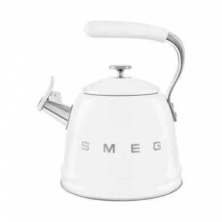 Чайник зі свистком Smeg (White)