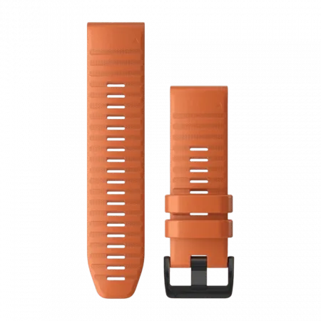 Ремінець QuickFit 26 мм, Ember Orange помаранчевий силіконовий