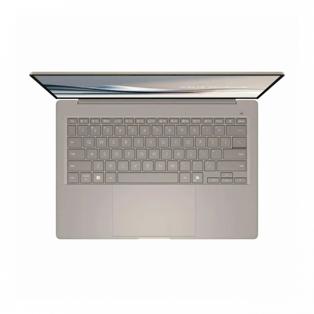 Ноутбук ASUS Zenbook A14 UX3407NA-QD023W 14" WUXGA OLED, Qualcomm X2 Elite Extreme, 32GB, F1TB, UMA, Win11, Бежевий