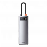Перехідник Baseus HUB 8-in-1 Type-C Space Gray