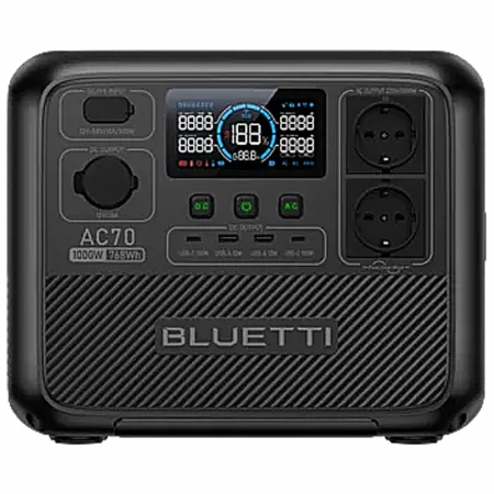 Зарядна станція BLUETTI AC70 1000W 768Wh