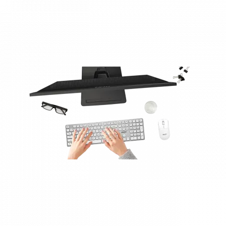 Комплект клавіатура та миша MSI FORGE K210 W COMBO WHITE UA, Wireless