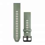 Ремінець QuickFit 20 мм, Willow/Fog Gray зелений/сірий силіконовий