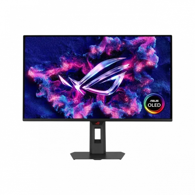 Монітор Asus 26.5" ROG Strix XG27AQDMES 2xHDMI, DP, Audio, QD-OLED, 2560x1440, 240Hz, 0.03ms, DCI-P3 99%, G-SYNC, FreeSync, Pivot, HDR10