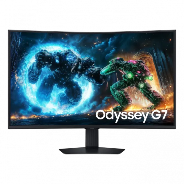 Монітор Samsung 37" G7 G75F 4K HDMI, DP, USB, VA, 3840x2160, 165Hz, 1ms