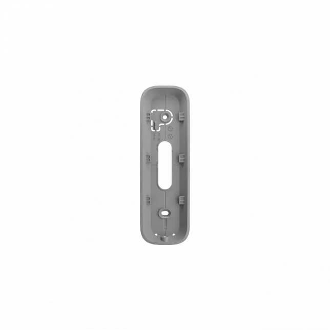 Відеодзвінок Ajax Doorbell, універсальне встановлення, 4 мп, 155° вертикальний 90° горизонтальний, іч 6м, дальнісь виявлення руху 4м, штучний інтелект, wi-fi, grey