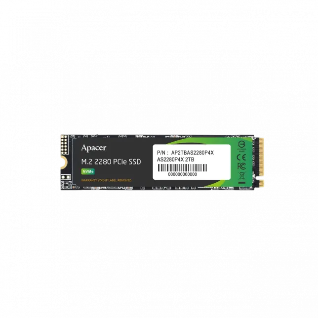 Накопичувач SSD Apacer M.2 1TB  PCIe 3.0 P4X