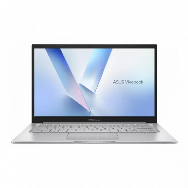 Ноутбук ASUS Vivobook 14 X1404VA-EB1528 14" FHD IPS, Intel 3 100U, 16GB, F512GB, UMA, NoOS, Сріблястий