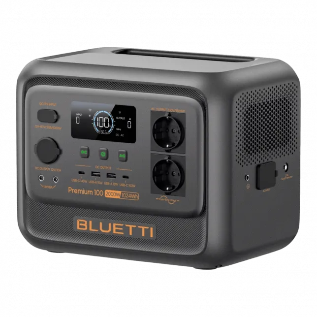 Зарядна станція Bluetti Premium 100 V2 2000Вт 1024 Втч LiFePO4
