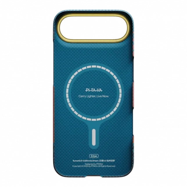 Чохол Pitaka Edge Ultra-Slim для iPhone Air California Dream-04