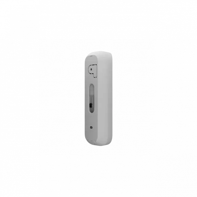 Відеодзвінок Ajax Doorbell, універсальне встановлення, 4 мп, 155° вертикальний 90° горизонтальний, іч 6м, дальнісь виявлення руху 4м, штучний інтелект, wi-fi, білий
