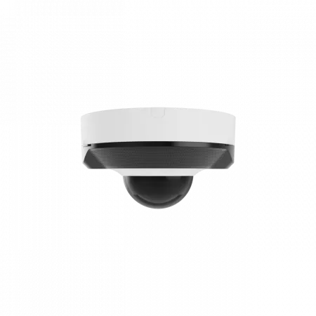IP-Камера дротова Ajax DomeCam Mini, 8мп, 2.8мм, Poe, True WDR, IP 65, ІЧ 30м, аудіо, кут огляду 100° до 110°, міні купольна, біла