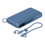 Повербанк Belkin 20000mAh 20W 2xUSB-C/1xUSB-A with Display Blue