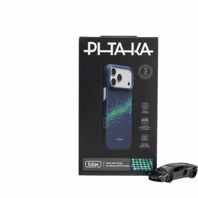 Чохол Pitaka Edge Ultra-Slim Milky Way Galaxy для iPhone 18 Pro/17 Pro