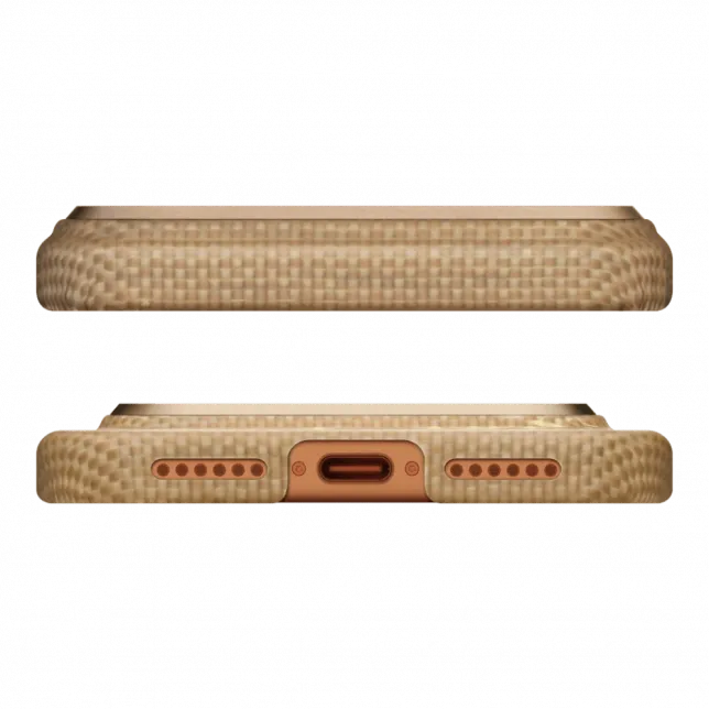 Чохол Pitaka Ultra-Slim для iPhone 17 Golden Glint