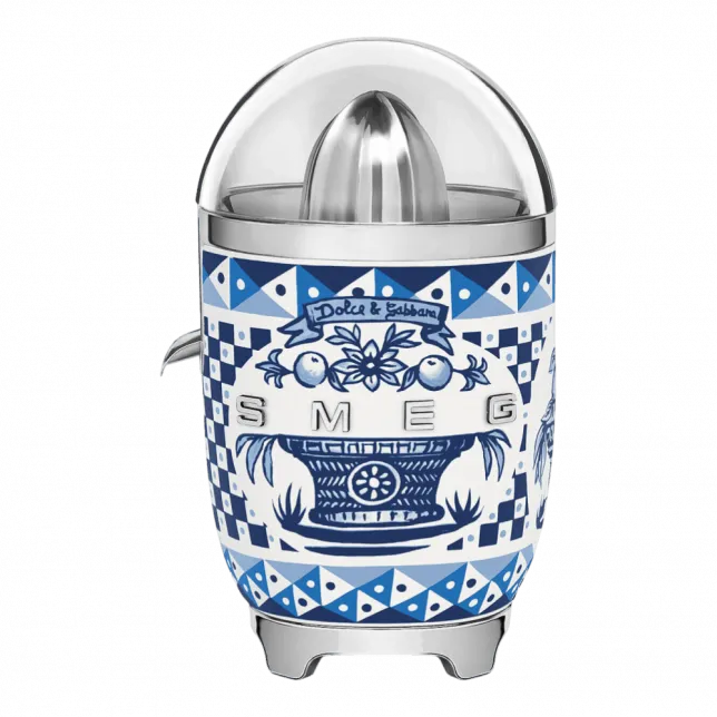 Соковижималка для цитрусових Smeg (Blu Mediterraneo)