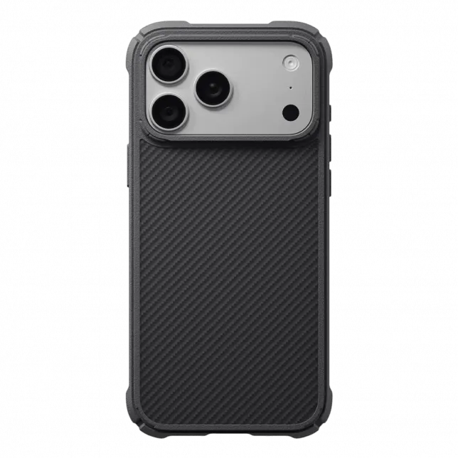 Чохол Pitaka Cairn Military Grade Protective для iPhone 18 Pro/17 Pro Twill Black/Grey