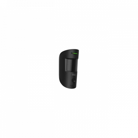 Датчик руху з покращеною фотофіксацією Ajax HDR MotionCam, Jeweller, бездротовий, чорний