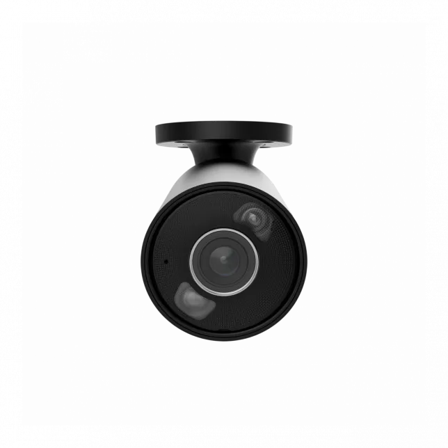 IP-Камера дротова Ajax BulletCam HL black, 5мп, 2.8мм, гібридне підсвічування IR 50м, білий Led 50м, Poe, True WDR, IP 65,  аудіо, кут огляду 100° до 110°, вулична, чорна