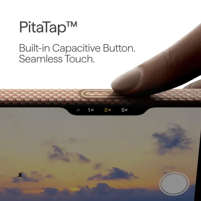 Чохол Pitaka Ultra-Slim для iPhone 17 Golden Glint
