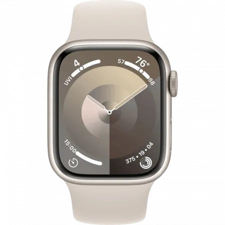 б/у Apple Watch Series 9 45mm Starlight Aluminum Case with Starlight Sport Band M/L