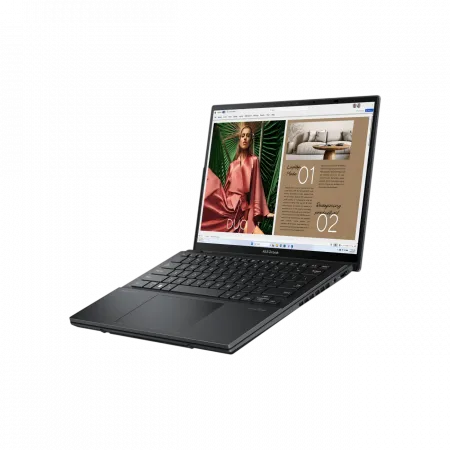 Ноутбук ASUS Zenbook Duo UX8406CA-QL047X 14" FHD Touch OLED, Intel Ultra 9 285H, 32GB, F2TB, UMA, Win11P, Сірий