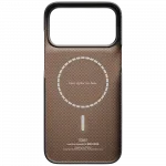 Чохол Pitaka Edge Ultra-Slim Argyle для iPhone 18 Pro Max/17 Pro Max Lava Black