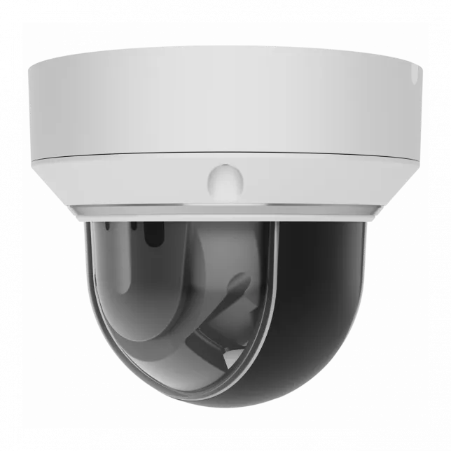 IP-камера дротова Ajax DomeCam HLVF 5 MP White, 2.8–12 мм, PoE, True WDR, IP65, ІЧ 40 м, LED 25 м, аудіо, кут огляду 32° до 100°, біла, 126285.214.WH1