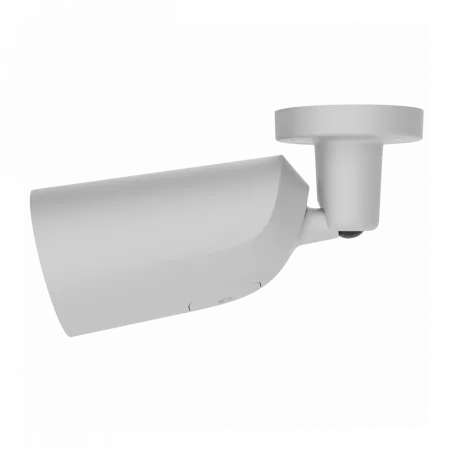 IP-камера дротова Ajax BulletCam HLVF 8 MP White, 2.8–12 мм, PoE, True WDR, IP67, ІЧ 60 м, LED 40 м, аудіо, кут огляду 31° до 111°, вулична, біла, 126279.217.WH1