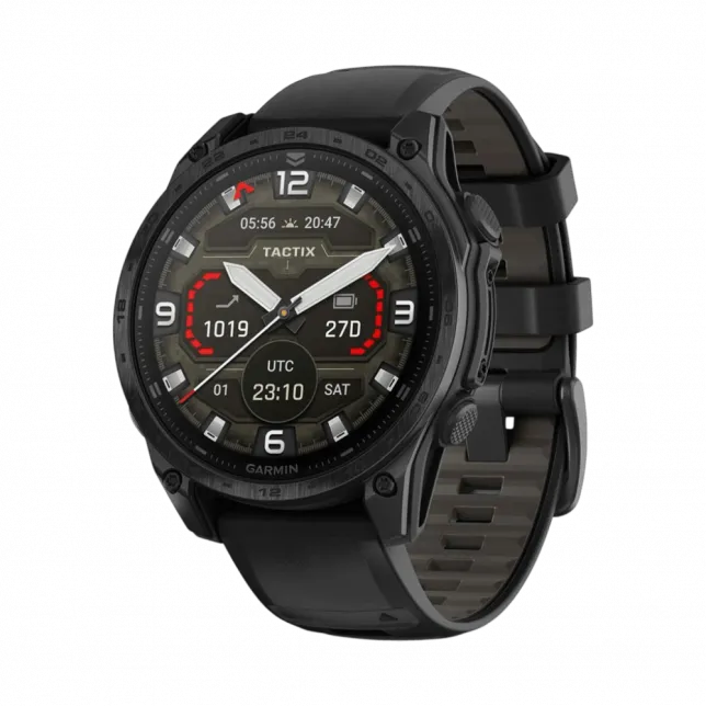 Смарт-годинник Garmin Tactix 8 47 мм AMOLED З балістичним калькулятором Applied Ballistics Ultralightght