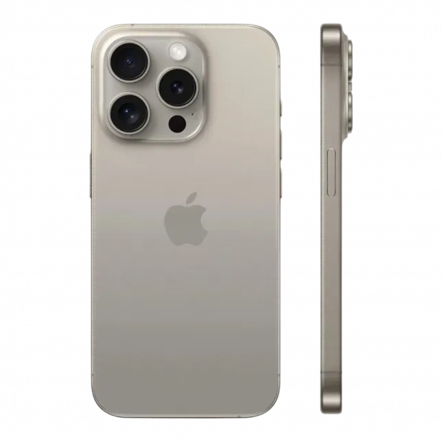 б/у Apple iPhone 15 Pro Max 256GB (Natural Titanium) (Ідеальний стан)