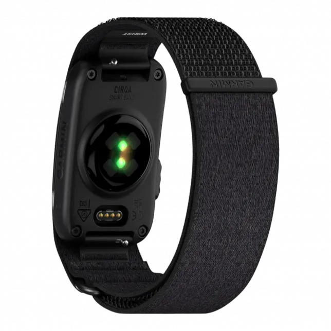 Фітнес-браслет Garmin CIRQA Smart Band Black (L-XL)