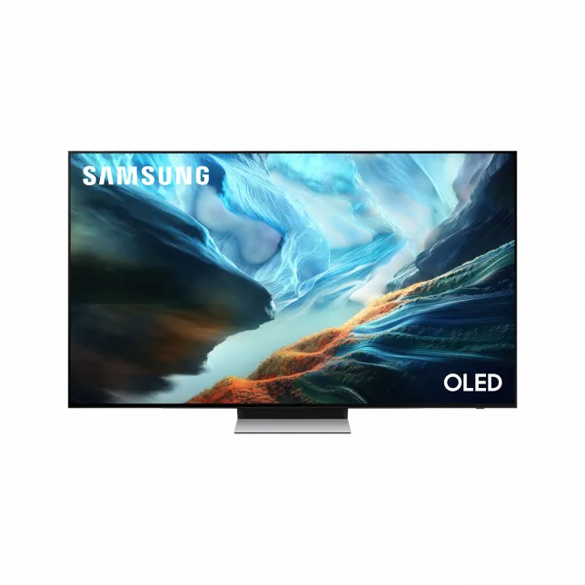 Телевізор 55" Samsung OLED 4K 165Hz VRR (100Hz Native) Smart Tizen Black