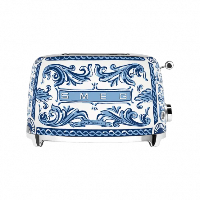 Тостер Smeg (Blu Mediterraneo)