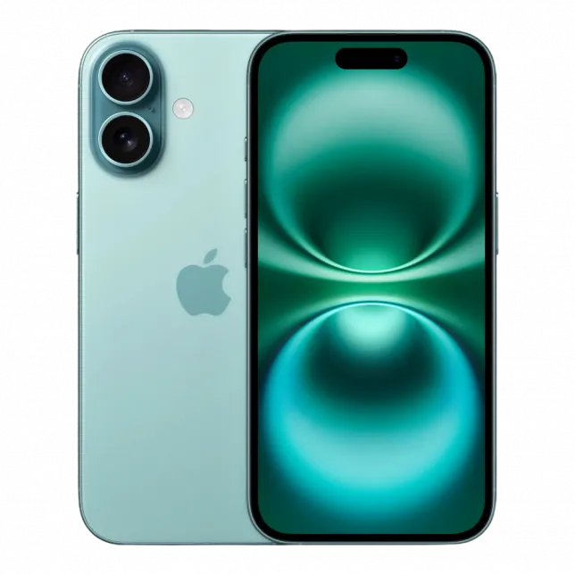 б/у Apple iPhone 16 Plus 128GB (Teal) (e-Sim) (Ідеальний стан)