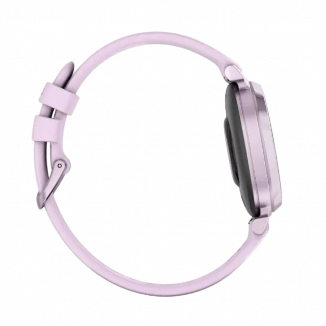 Смарт-годинник Garmin Lily 2 Sport Metallic Lilac з Lilac бузковим силіконовим ремінцем