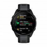 Смарт-годинник Garmin Forerunner 165 Music Black/Slate Grey темно-сірий