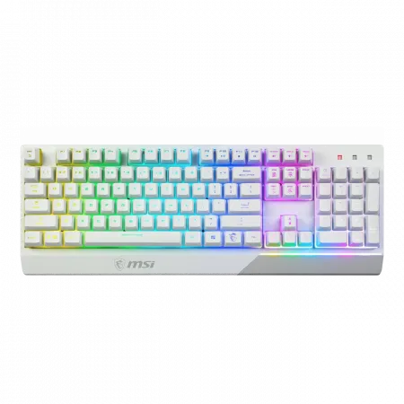 Геймерська клавіатура MSI Vigor GK30 WHITE UA, білий