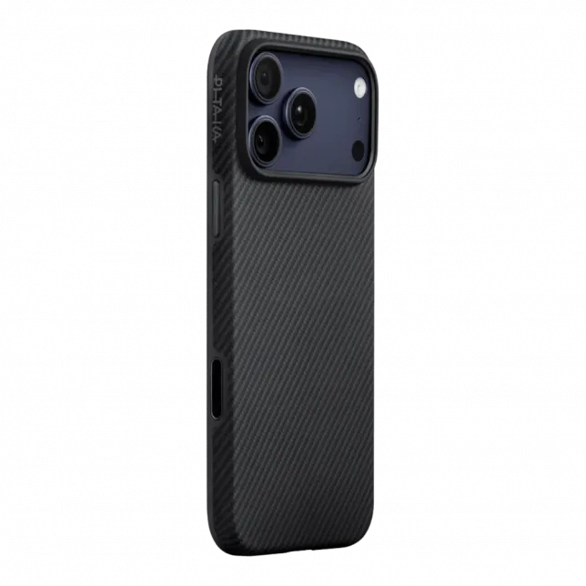 Чохол Pitaka Aramid UltraGuard Black/Grey для iPhone 17 Pro Max