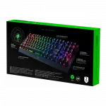 Клавіатура механічна Razer BlackWidow V3 TKL 87key, Green Switch, USB-A, EN/RU, RGB, чорний