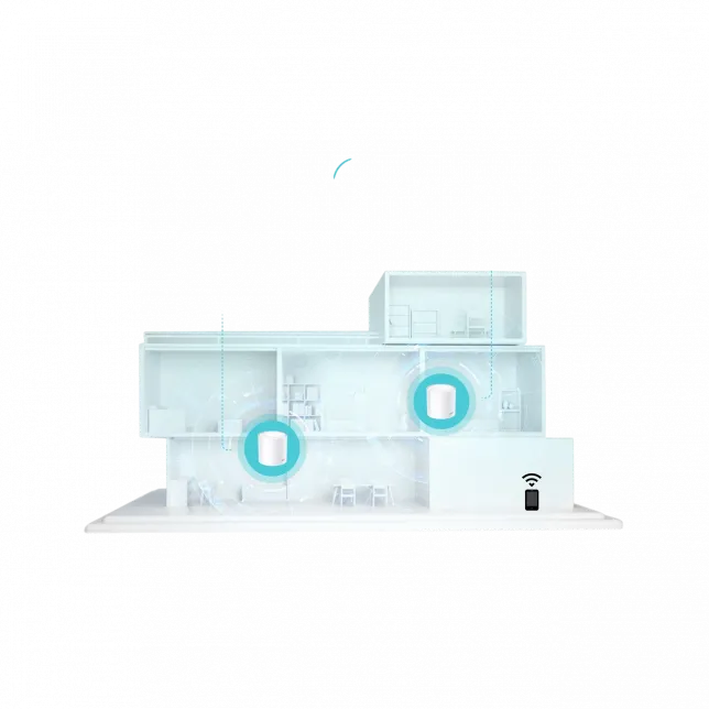 Система WiFi-Mesh TP-LINK Deco X50 AX3000, 3xGE LANWAN, 2мод